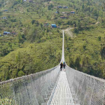 पाँचथरको झोलुङ्‍गे पुल उद्घाटन नहुँदै भाइरल